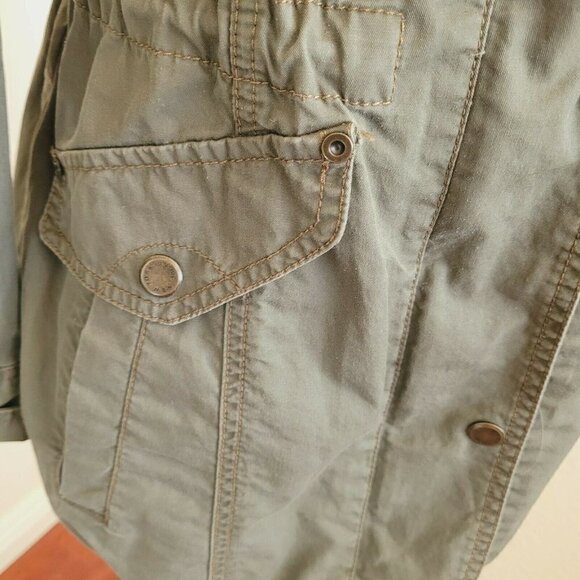 Marc New York Military Cargo Trench jacket Size S - Picture 7 of 11